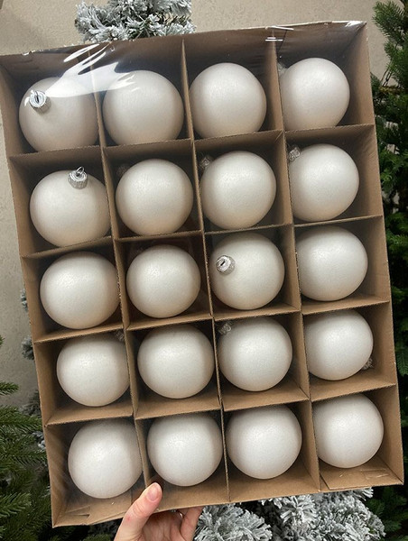 Шар новогодний Justys G-112S