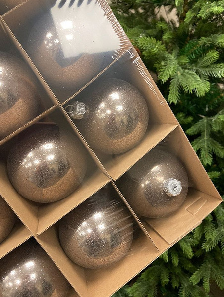 Шар новогодний Justys G-113S