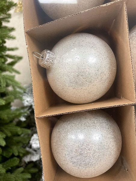 Шар новогодний Justys G-114S