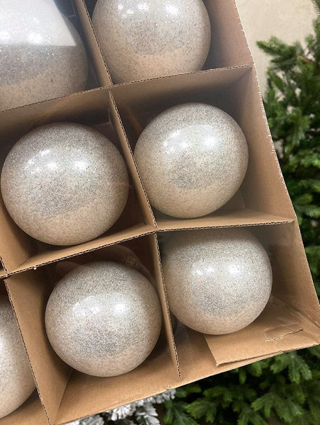 Шар новогодний Justys G-114S