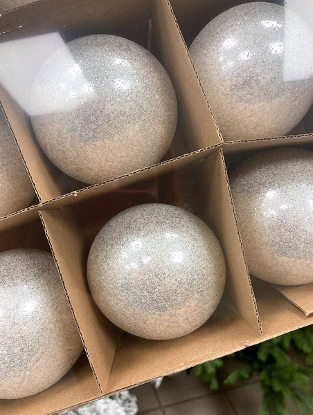 Шар новогодний Justys G-114S