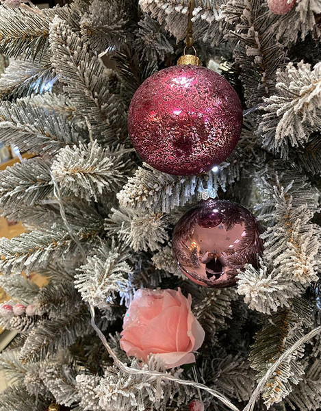 Шар новогодний Justys G-118S