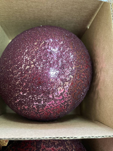 Шар новогодний Justys G-118S