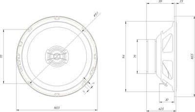 Коаксиальная АС ORIS Electronics JB-652Q