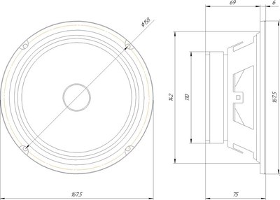 Среднечастотная АС ORIS Electronics EX-65