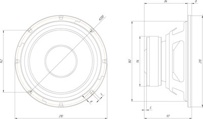 Среднечастотная АС ORIS Electronics GR-804