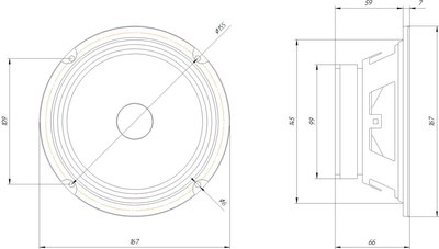 Среднечастотная АС ORIS Electronics LS-6512