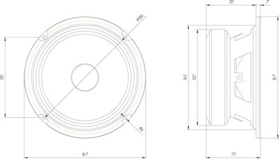 Среднечастотная АС ORIS Electronics LS-6515