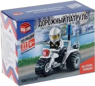 Конструктор Unicon Дорожный патруль 20003 / 1426833 - фото