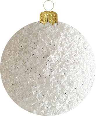 Шар новогодний Justys В19/1 - фото