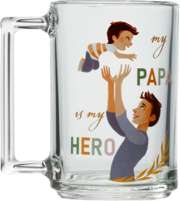 Кружка Luminarc Фитнес Папа с ребенком O0455 - фото