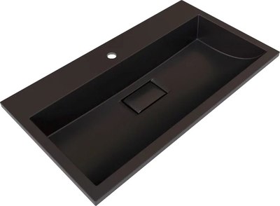 Умывальник Versalia Absolute 80 Black - фото