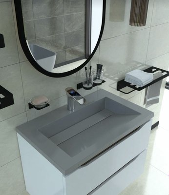 Умывальник Versalia Galaxy 80 Grey