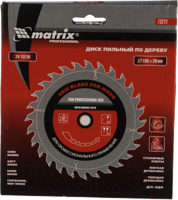 Пильный диск Matrix 73272