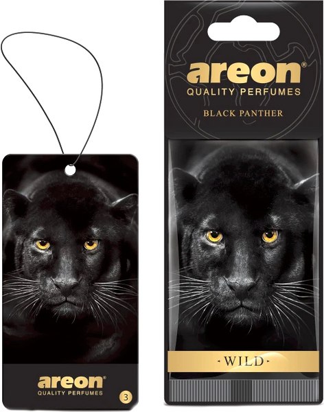 Ароматизатор автомобильный Areon Wild Black Panther / ARE-AW02 - фото