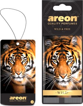 Ароматизатор автомобильный Areon Wild Wild & Free / ARE-AW03 - фото