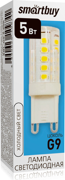 Лампа SmartBuy SBL-G9-5-60K