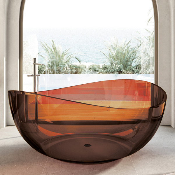 Ванна из полиэфирной смолы Abber Kristall AT9705 Opal 