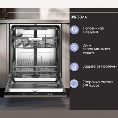 Посудомоечная машина Zigmund & Shtain DW 309.6
