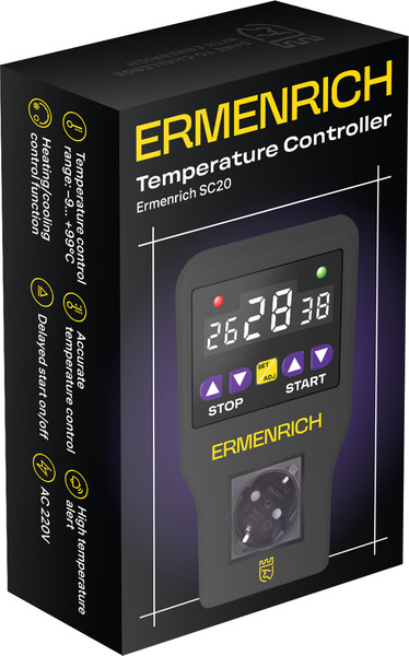 Терморегулятор для климатической техники Ermenrich SC20 / 83592