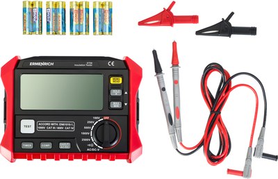 Тестер сопротивления изоляции Ermenrich Ping ET50 / 82962