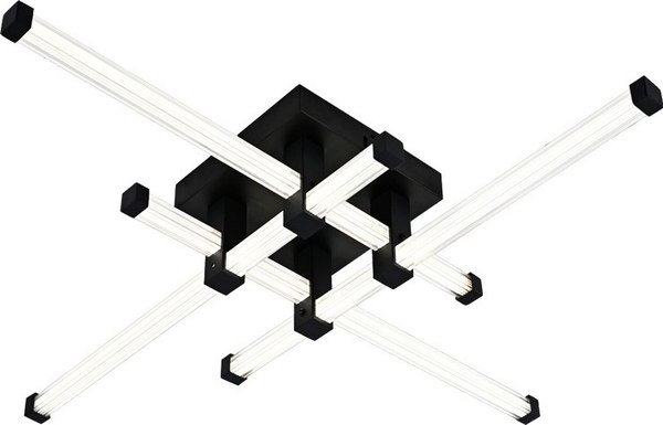 Потолочный светильник Mirastyle JX-9450/4 BK - фото