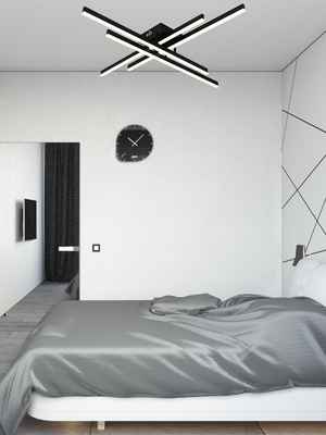 Потолочный светильник Mirastyle JX-9794/4 BK