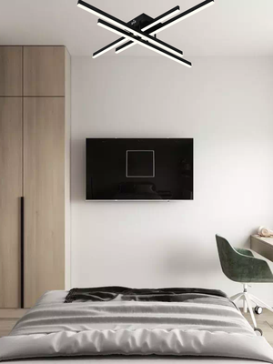 Потолочный светильник Mirastyle JX-9794/4 BK