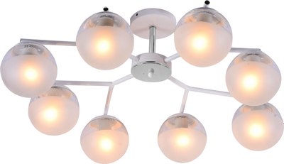 Потолочный светильник Mirastyle MH-10142/8 WH+CR