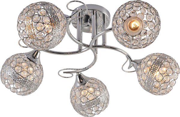 Светильник Mirastyle MH-1597B/5 CR - фото