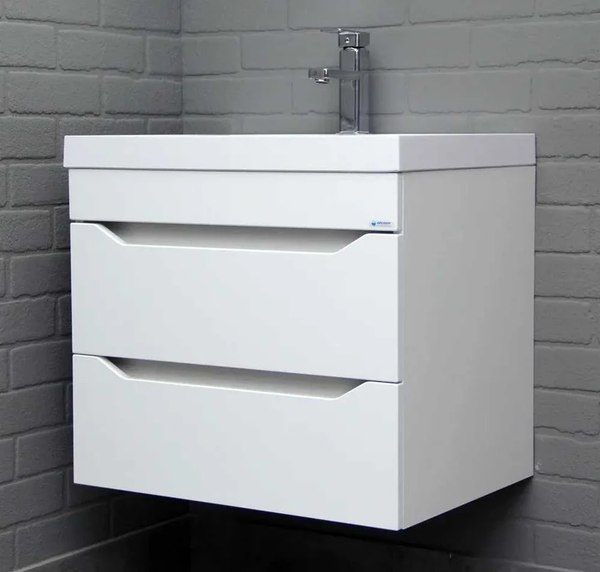 Тумба под умывальник Айсберг Bazis 60 Ева В2 DA5914T