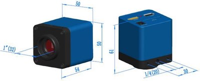 Камера цифровая для микроскопа ToupCam XCAMLITE1080PA HDMI USB / 31842