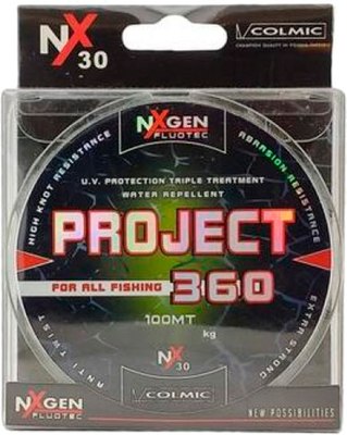 Леска монофильная Colmic Project 100mt 0.25 / NYPR10025 - фото