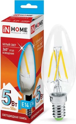 Лампа INhome LED-Свеча-deco / 4690612007571