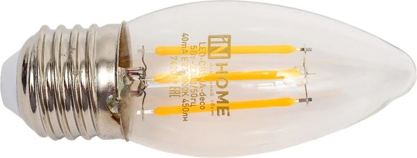 Лампа INhome LED-Свеча-deco / 4690612007588