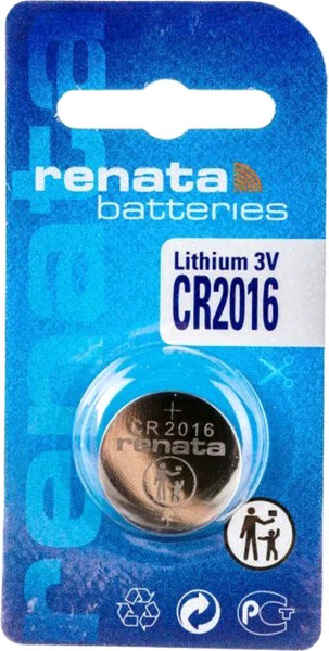Батарейка Renata CR2016 BL1 / БЛ14472 - фото