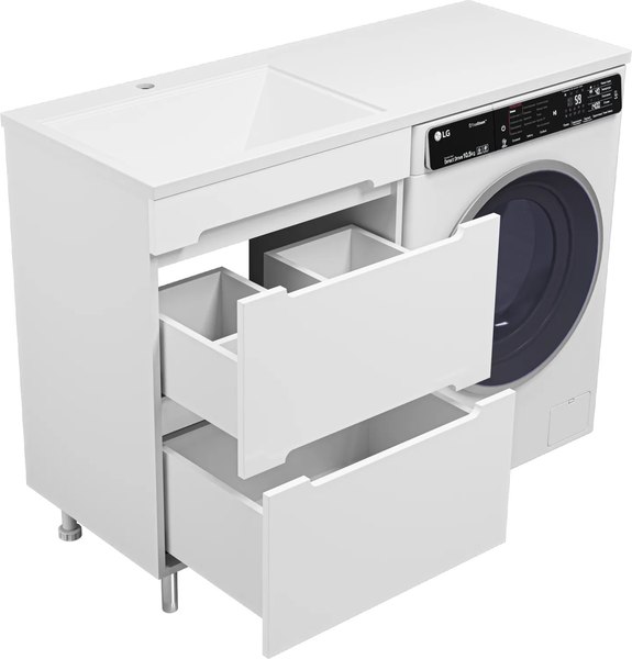 Тумба с умывальником Misty Байкал 55 / Э-Бай06055-022Я+5216120