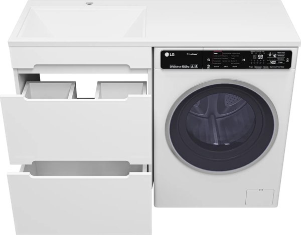 Тумба с умывальником Misty Байкал 55 / Э-Бай06055-022Я+5216120