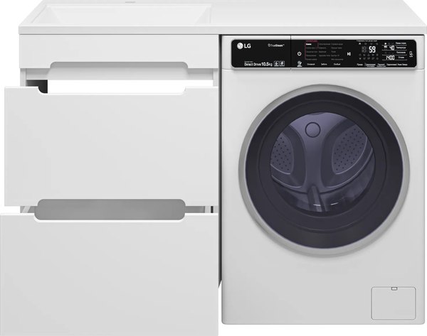 Тумба с умывальником Misty Байкал 55 / Э-Бай06055-022Я+5216120