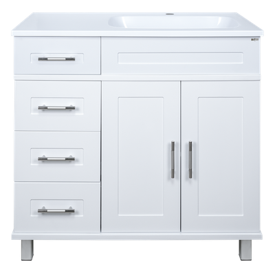 Тумба с умывальником Misty Купер 90 / П-Куп01090-0124ЯП+ФР-00003478