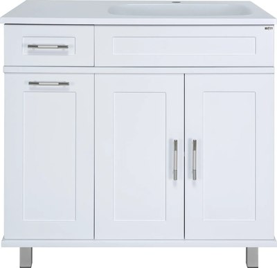 Тумба с умывальником Misty Купер 90 / П-Куп01090-012БкП+ФР-00003478 - фото