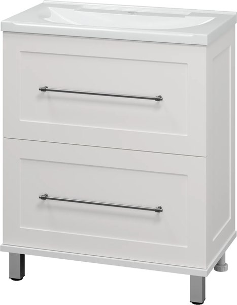 Тумба с умывальником Misty Марта 70 / П-Мрт07070-011Пр+Р-Евв14070-Д - фото