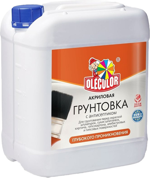 Грунтовка Olecolor акриловая глубокого проникновения - фото