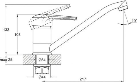 Смеситель Econoce EC0631