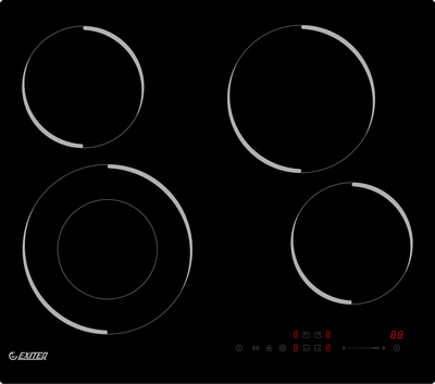 Электрическая варочная панель Exiteq EXH-512СB - фото