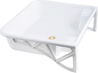 Раковина для дачи Мастерица На кронштейнах + сливной шланг SP-503