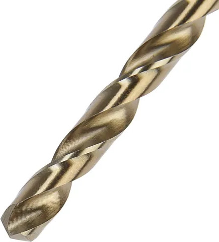 Сверло Tundra HSS-Co цилиндрический хвостовик по металлу 4.8мм / 4087159
