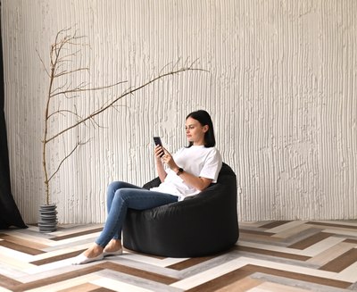 Бескаркасное кресло Mio Tesoro Poparada XXL / PO-60x80-CH