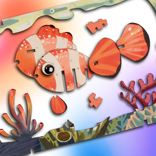 Конструктор Славянская столица 3D Wooden Puzzle-Clownfish