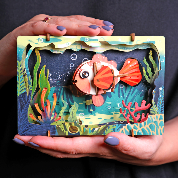 Конструктор Славянская столица 3D Wooden Puzzle-Clownfish